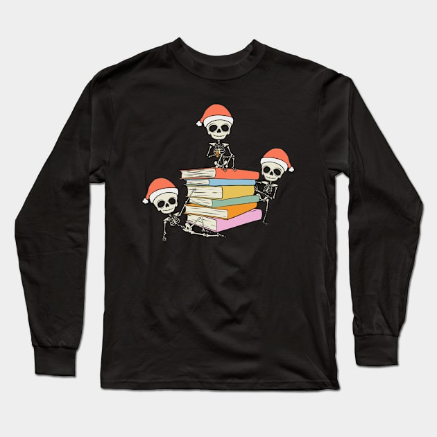 Books Are The Perfect Gift Long Sleeve T-Shirt by cecececececelia